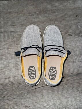 Hey Dude Lightweight Slip-On Shoes in Gray